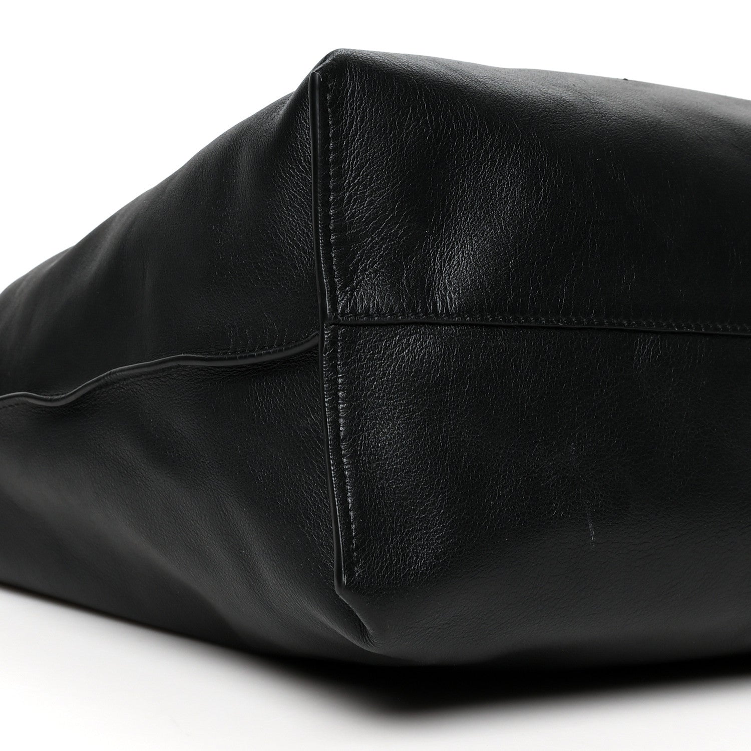 Loewe Calfskin Large Flamenco Knot Bag Black 8 of 9