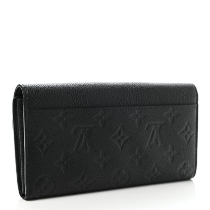 Louis Vuitton Empreinte Sarah Wallet NM Black 3 of 7