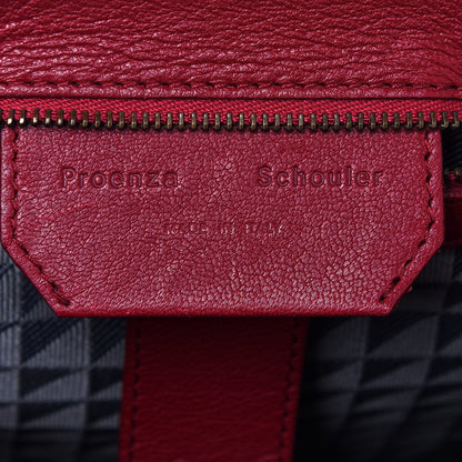 Proenza Schouler Lambskin Medium PS1 Satchel Red 5 of 13