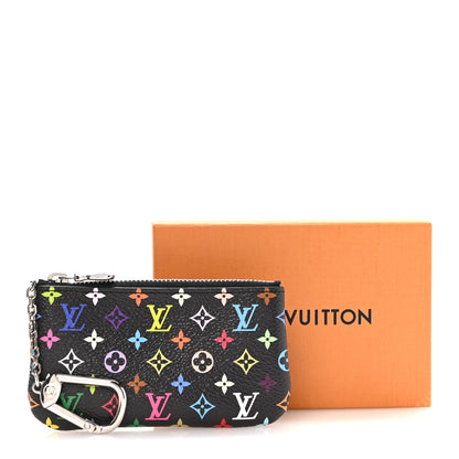 Louis Vuitton LV X TM Monogram Multicolor Key Pouch Black 8 of 8
