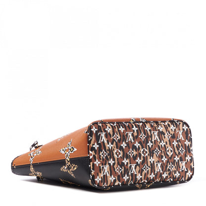 Louis Vuitton Monogram Giant Jungle Neverfull MM Black 4 of 9