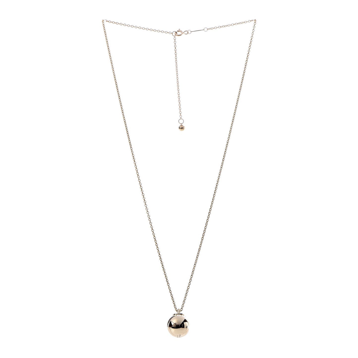 18K Yellow Gold 12.75mm HardWear Ball Pendant Necklace