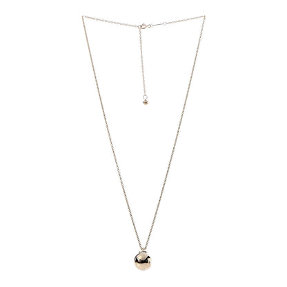 Tiffany 18K Yellow Gold 12.75mm HardWear Ball Pendant Necklace 4 of 6