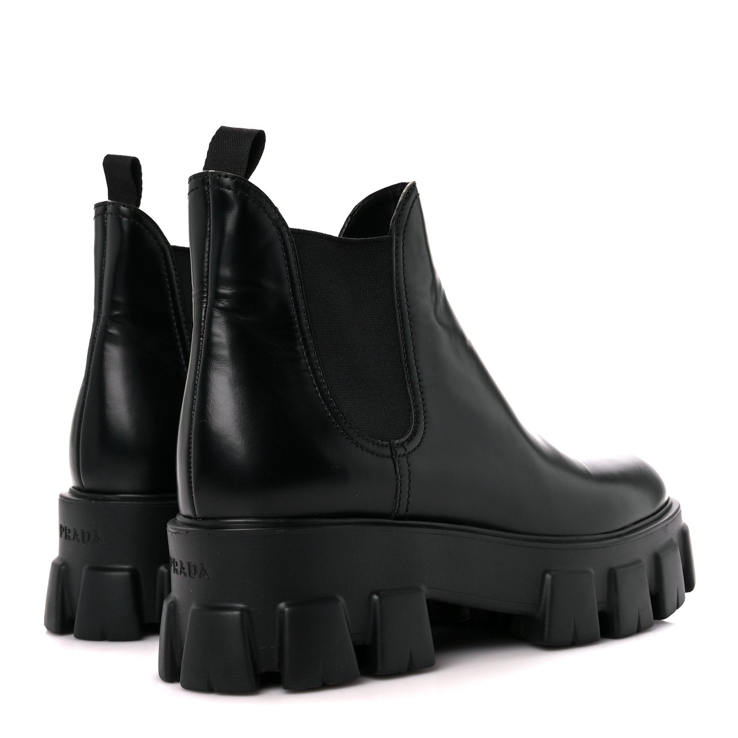 Spazzolato Rois Monolith Chelsea 55mm Ankle Boots 39.5 Black