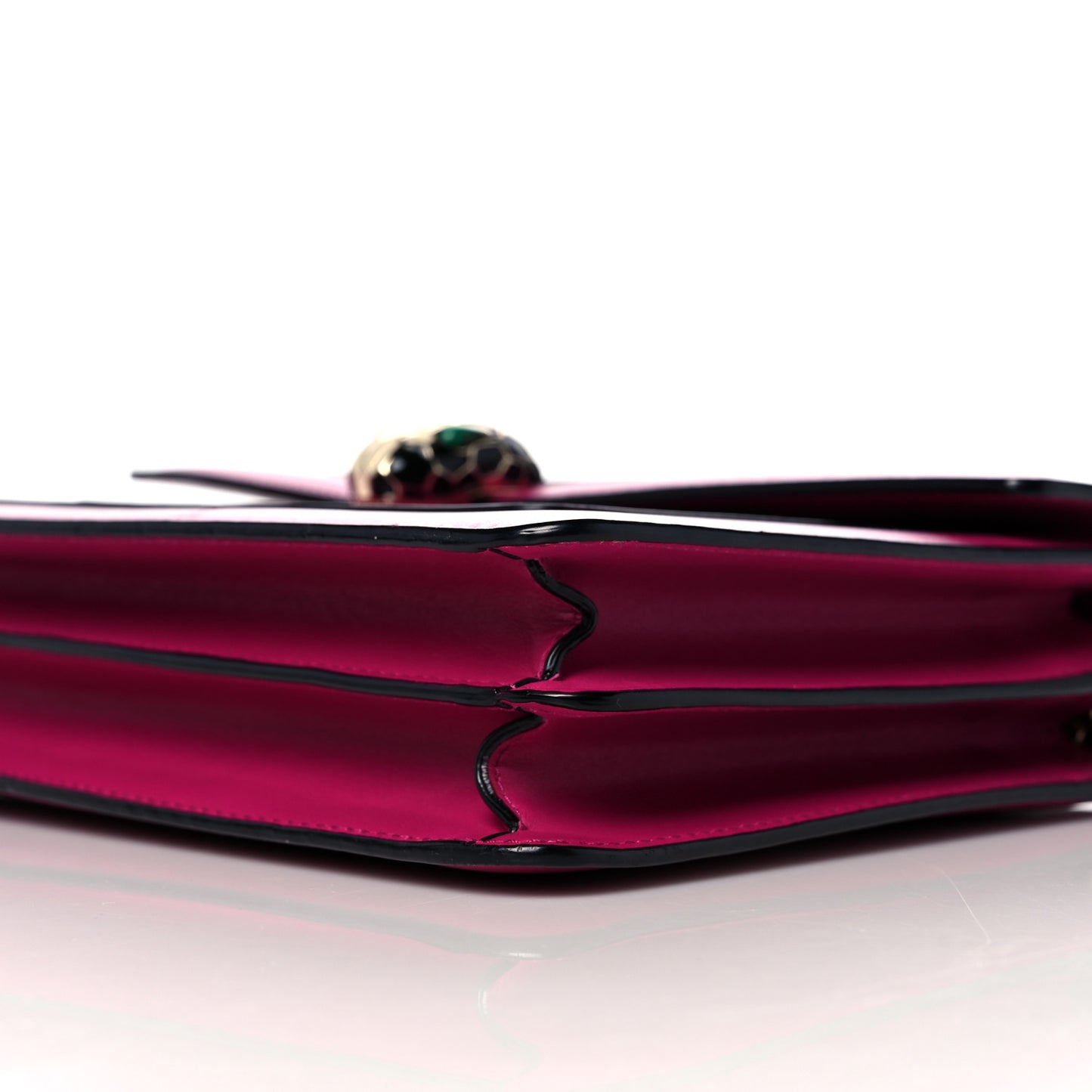Calfskin Serpenti Forever Shoulder Bag Pink