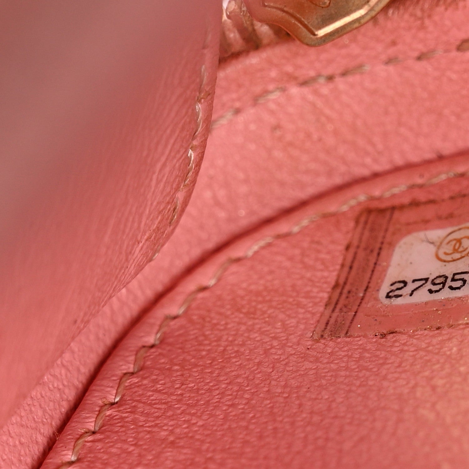 Chanel Caviar Quilted Medium CC Filigree Vanity Case Rose Pink 7 of 12
