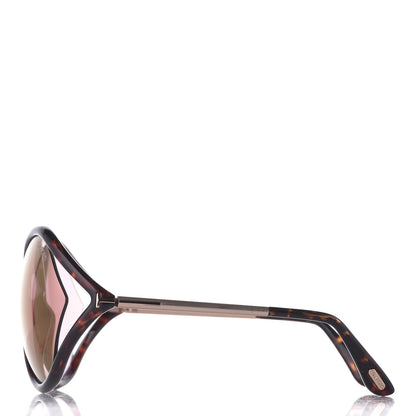 Tom Ford Liora Sunglasses TF528 Tortoise 2 of 7