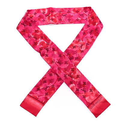 Louis Vuitton Silk Monogram Ikat Summer Bandeau Rose Indien 1 of 3