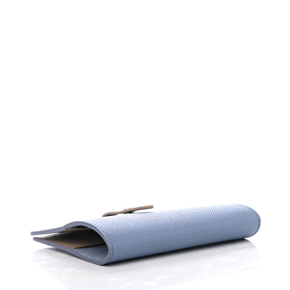 Celine Grained Calfskin Strap Passport Cover Porcelain 6 of 8