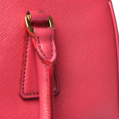 Prada Saffiano Medium Galleria Double Zip Tote Fuxia 16 of 19