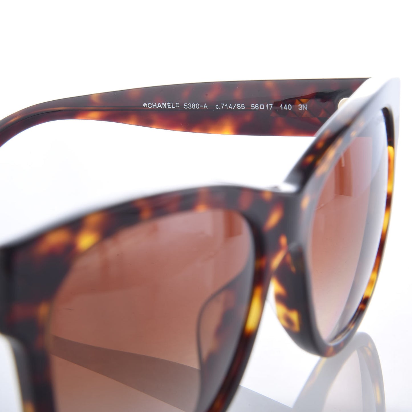 Acetate Runway Square Sunglasses 5380-A Dark Tortoise