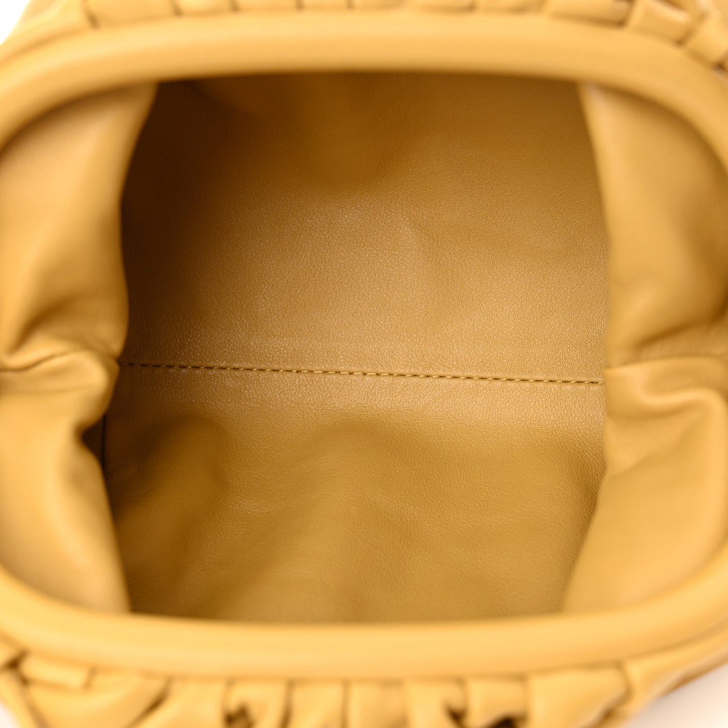 Butter Calfskin The Mini Pouch Butterscotch