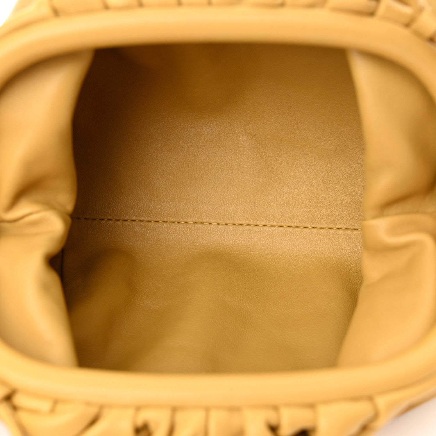 Bottega Veneta Butter Calfskin The Mini Pouch Butterscotch 5 of 10
