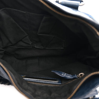 Balenciaga Agneau Classic Hardware First Bleu Obscur 6 of 11