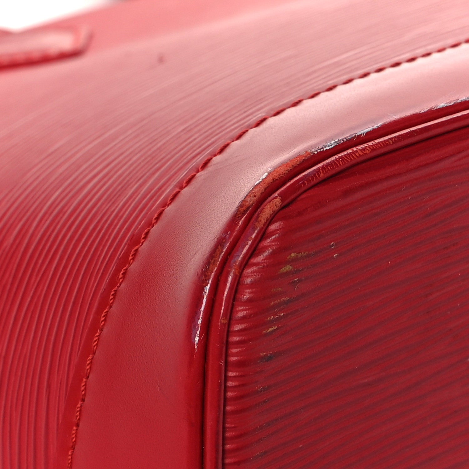 Louis Vuitton Epi Alma PM Castillan Red 10 of 17