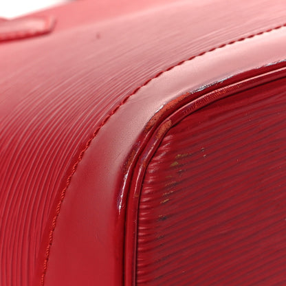 Louis Vuitton Epi Alma PM Castillan Red 10 of 17