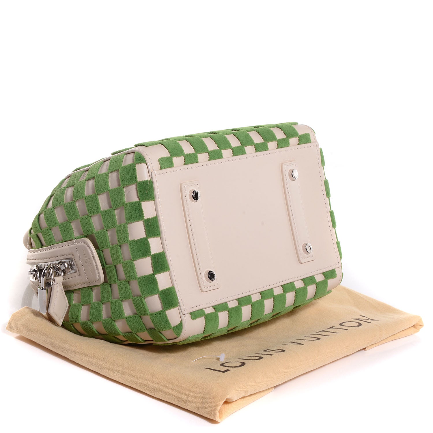 Louis Vuitton Damier Cubic Speedy Cube PM Green 4 of 7