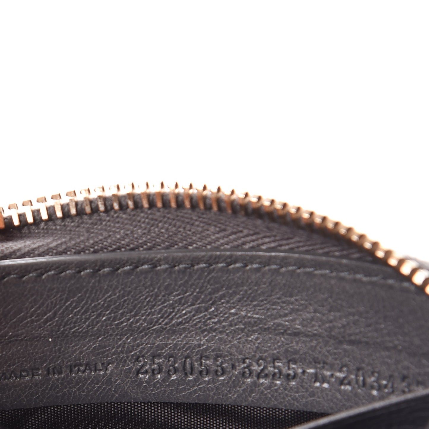 Agneau Giant 12 Rose Gold Hardware Continental Zip Around Wallet Gris Tarmac