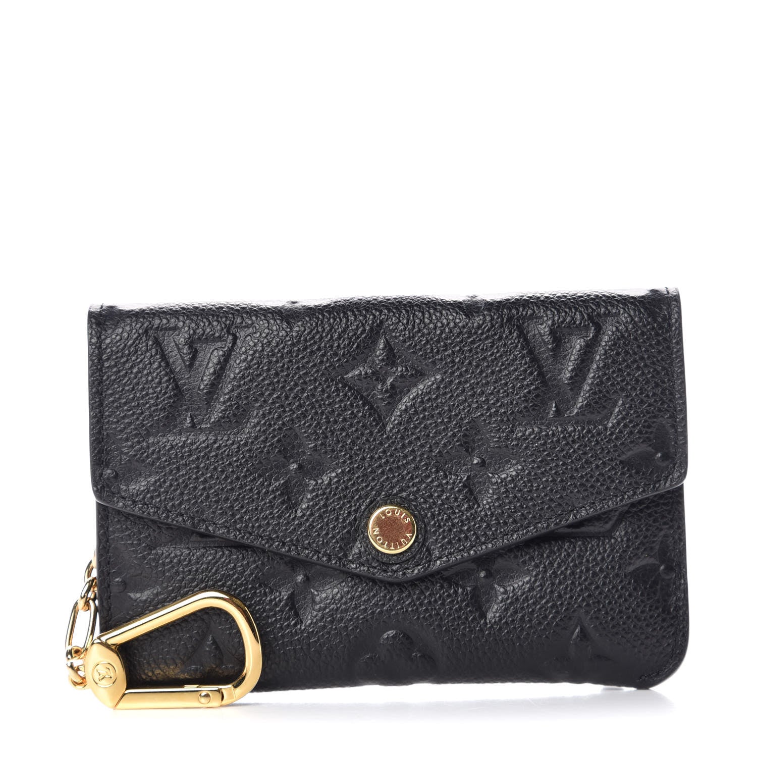 Louis Vuitton Empreinte Key Pouch Black 1 of 7
