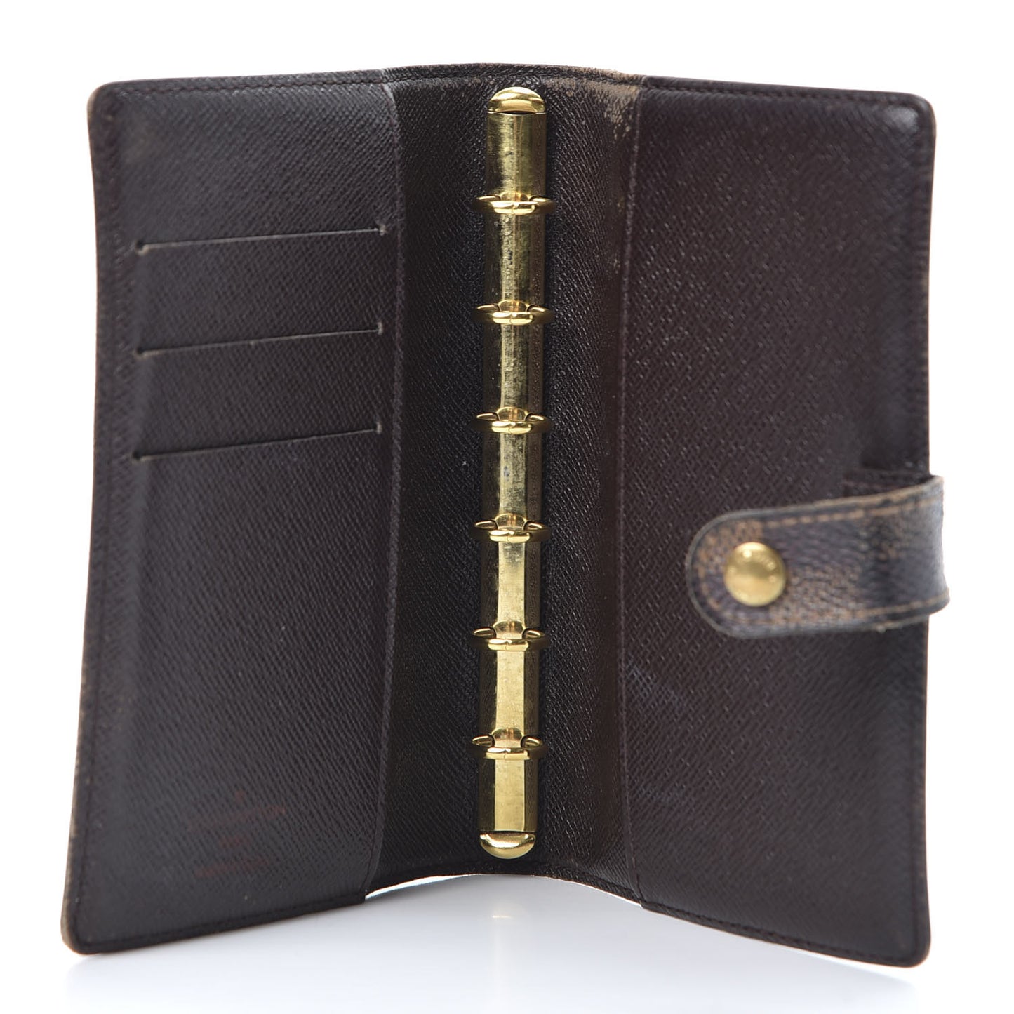 Damier Ebene Small Ring Agenda Cover