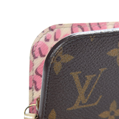 Louis Vuitton Monogram Leopard Insolite Wallet Blanc Corail 7 of 11