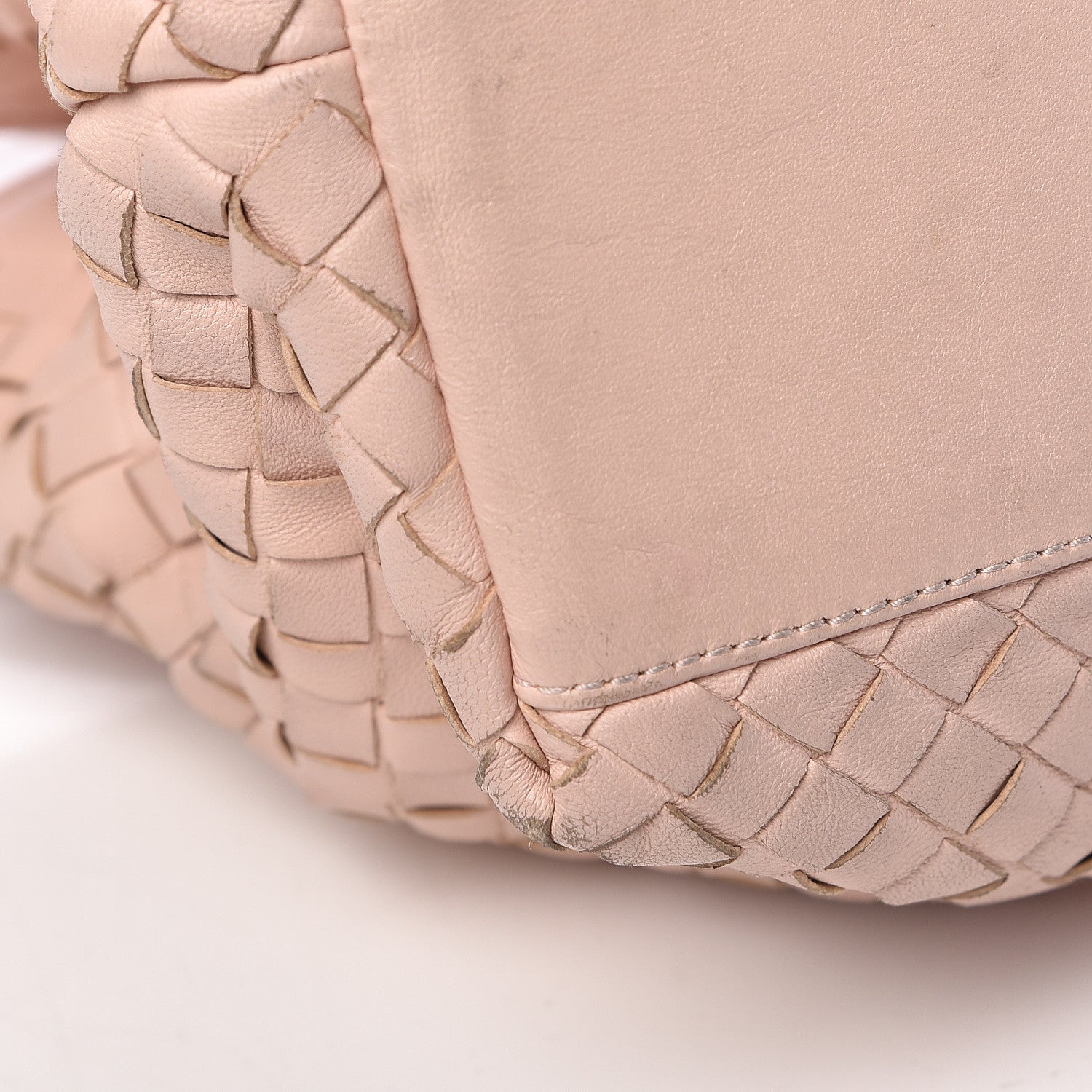 Bottega Veneta Nappa Intrecciato Tote Petal Pink 10 of 21