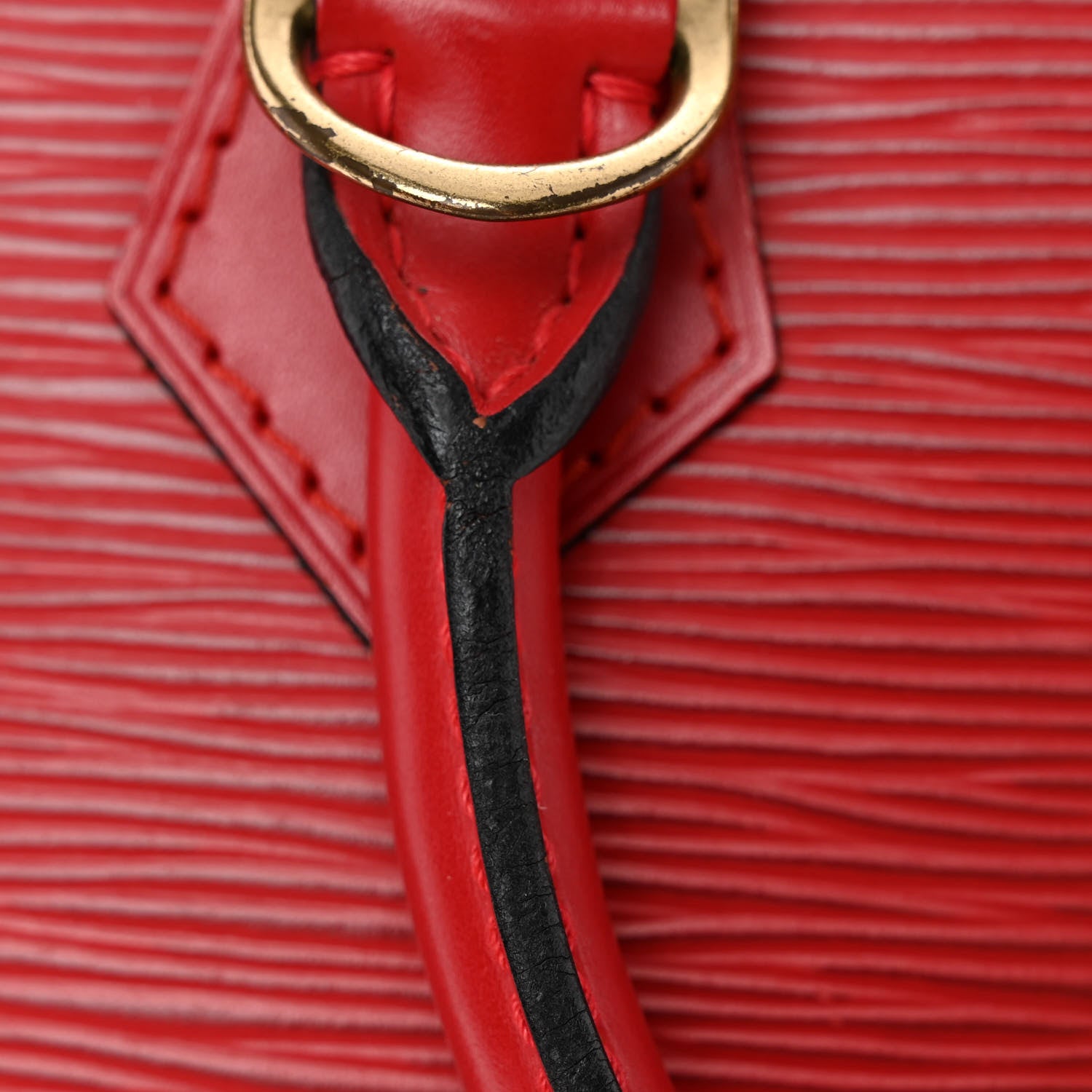 Louis Vuitton Epi Alma PM Castillan Red 12 of 18