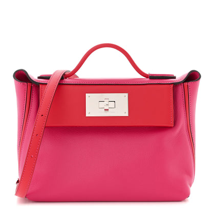 Hermes Evercolor Swift 24/24 21 Rose Mexico Rouge De Coeur 1 of 11