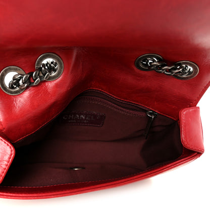 Chanel Glazed Calfskin Quilted Small Coco Boy Flap Red 5 of 10