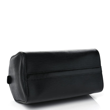 Louis Vuitton Epi Speedy 25 Black 4 of 9
