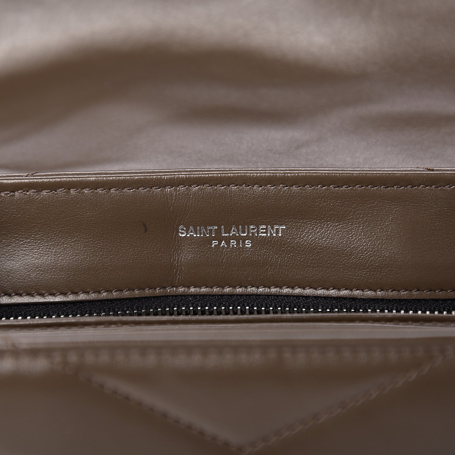 Saint Laurent Calfskin Y Quilted Monogram Toy Loulou Crossbody Bag Faggio 5 of 9