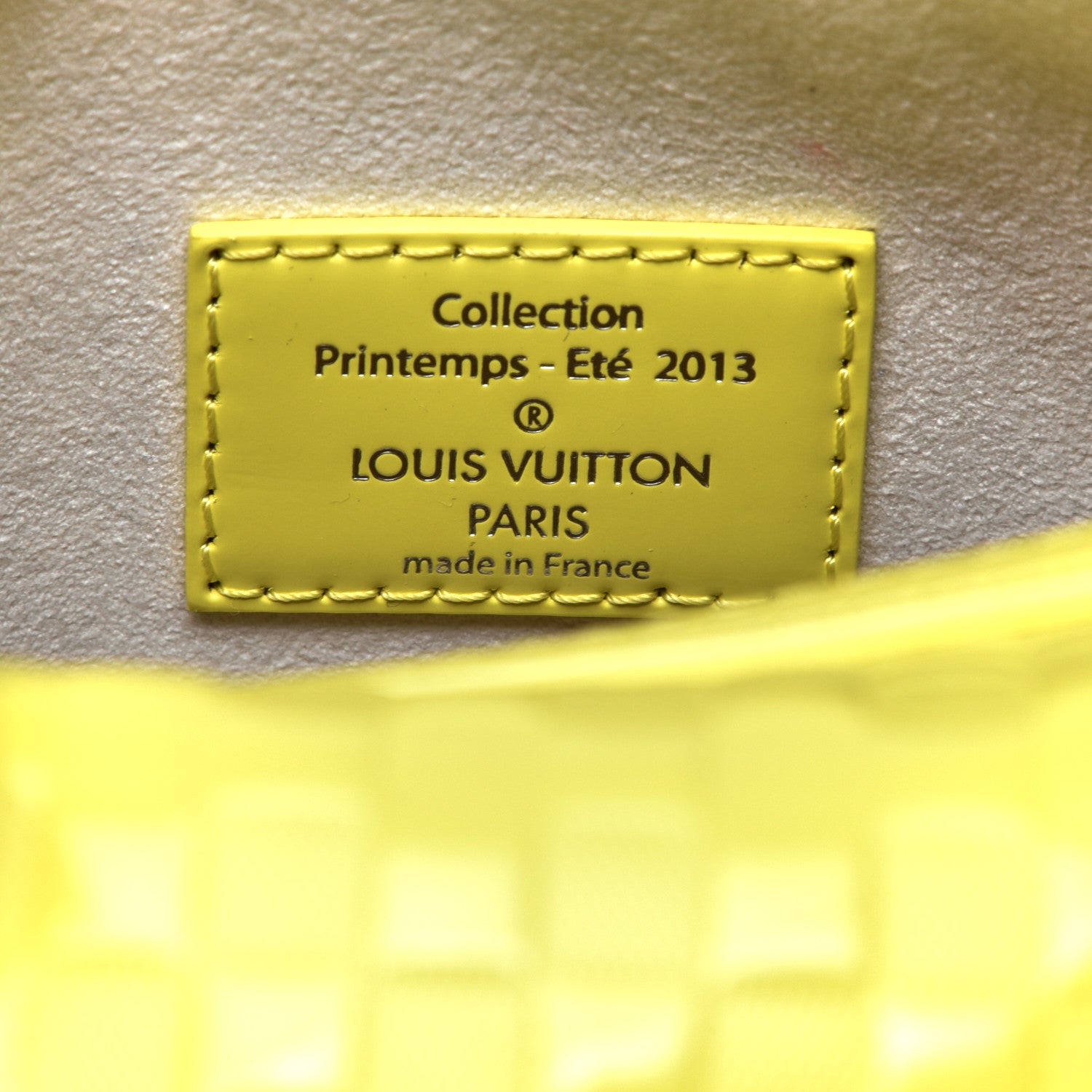 Louis Vuitton Damier Facette Speedy Cube PM Yellow 8 of 10