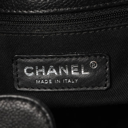 Chanel Caviar Quilted Petit Shopping Tote PST Black 6 of 7