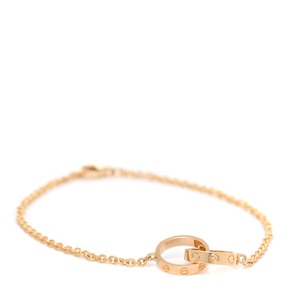 Cartier 18K Yellow Gold Interlocking LOVE Bracelet 1 of 6