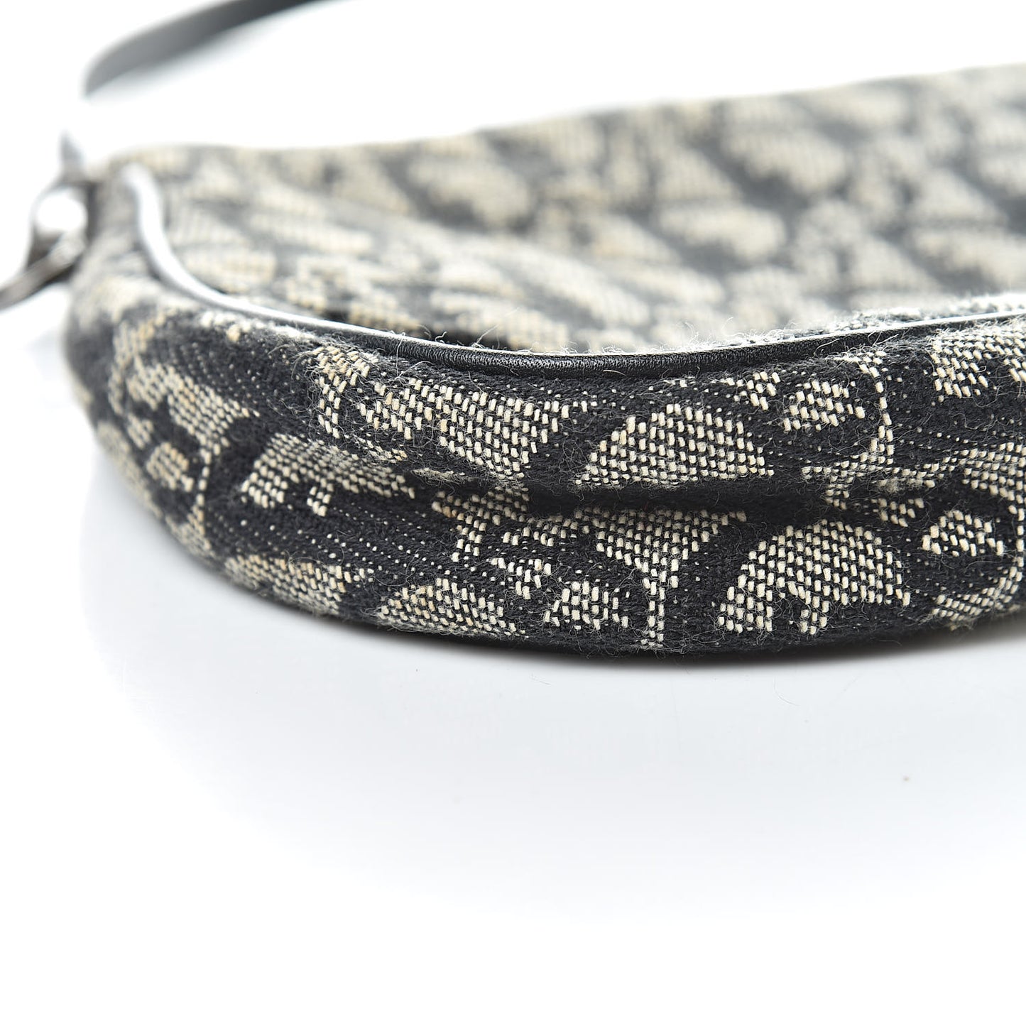 Monogram Mini Saddle Pochette Black