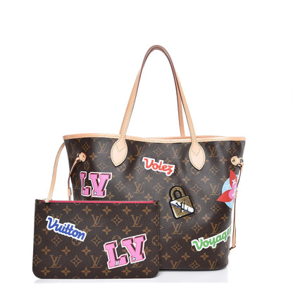 Louis Vuitton Monogram Stories Neverfull MM 1 of 9