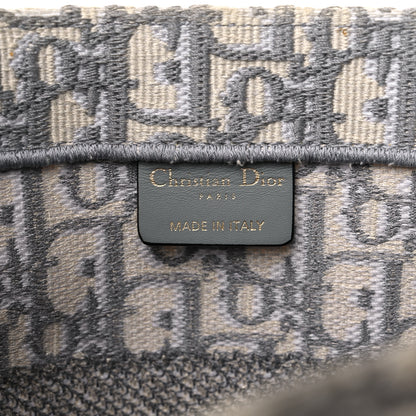 Christian Dior Oblique Medium Book Tote Grey 6 of 16