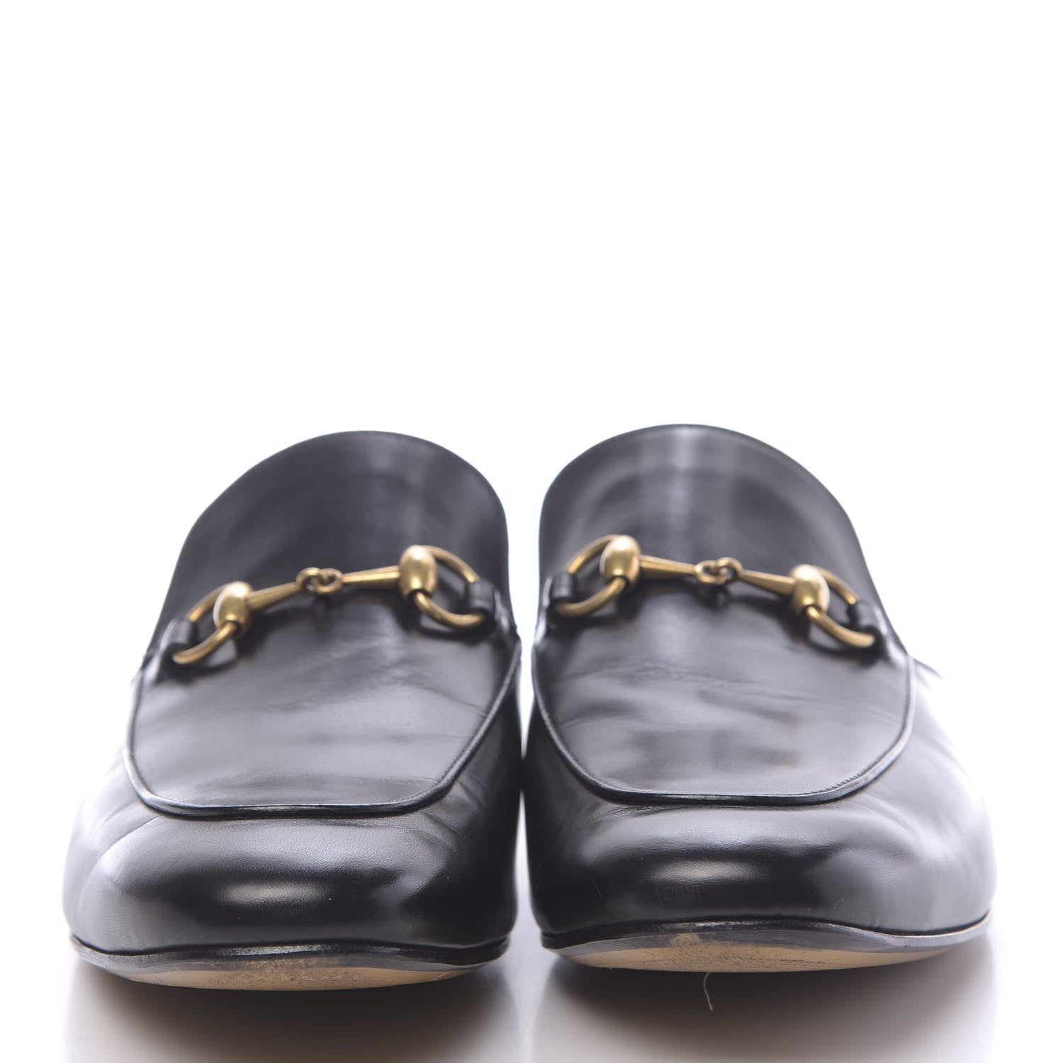 Gucci Calfskin Mens Princetown Slippers 8.5 Black 2 of 10