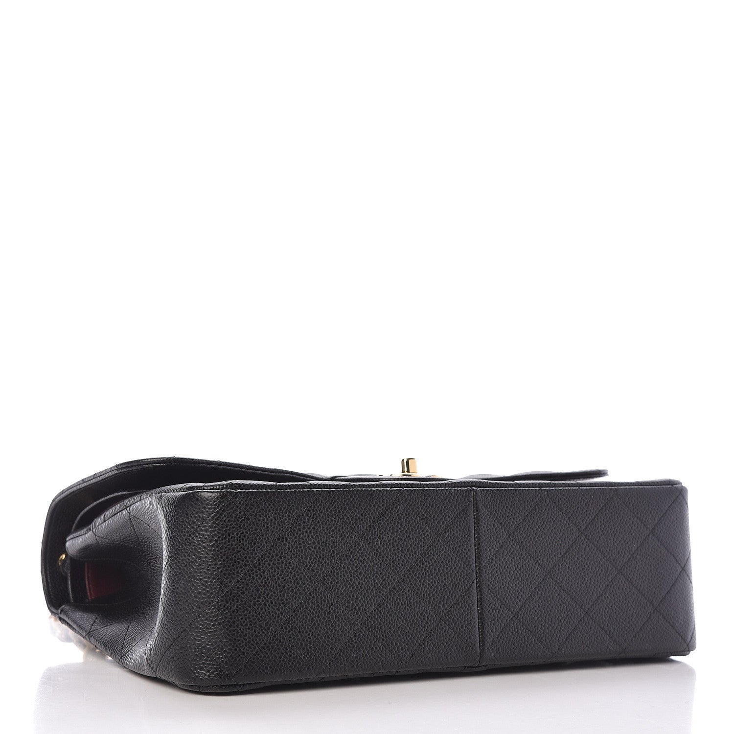 Chanel Caviar Quilted Jumbo Double Flap Black 4 of 10