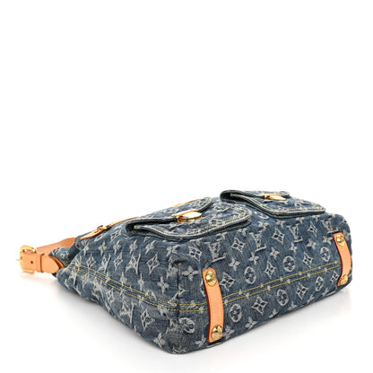 Louis Vuitton Denim Baggy GM Blue 4 of 12