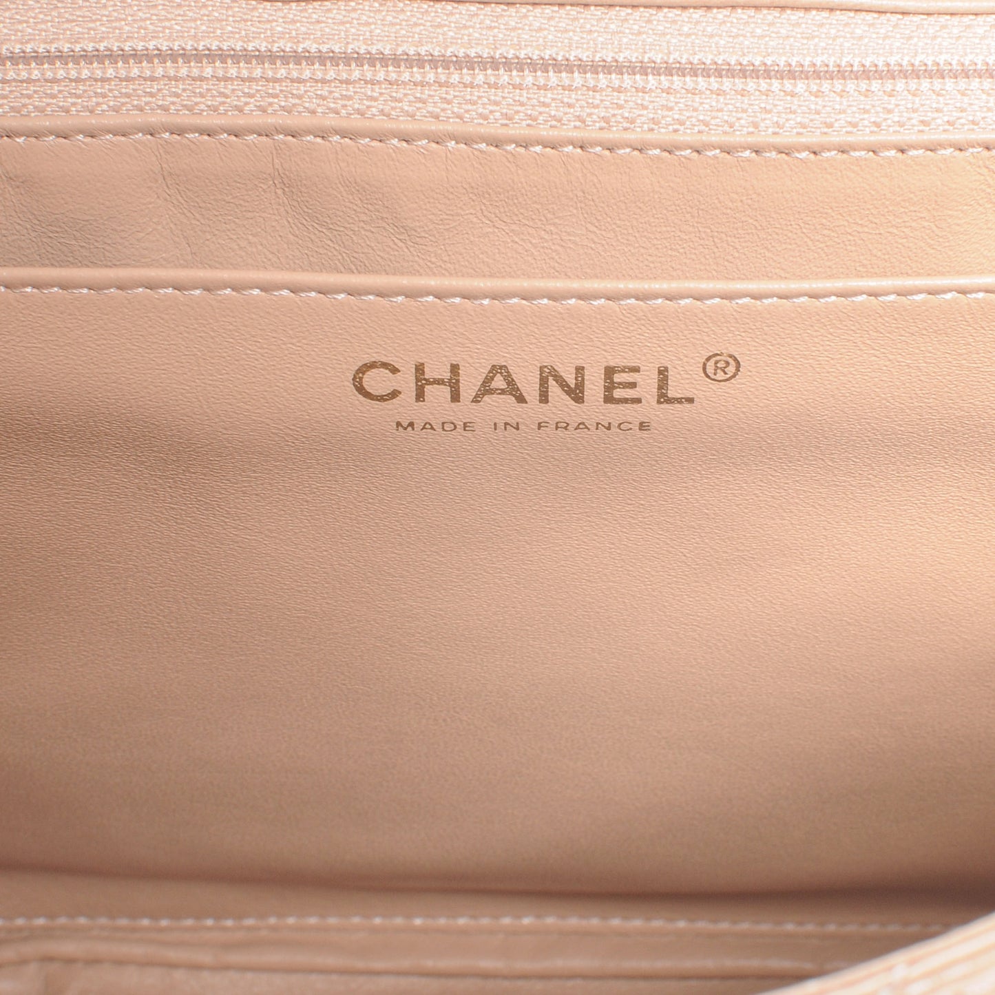 Lambskin Maxi Flap Apricot