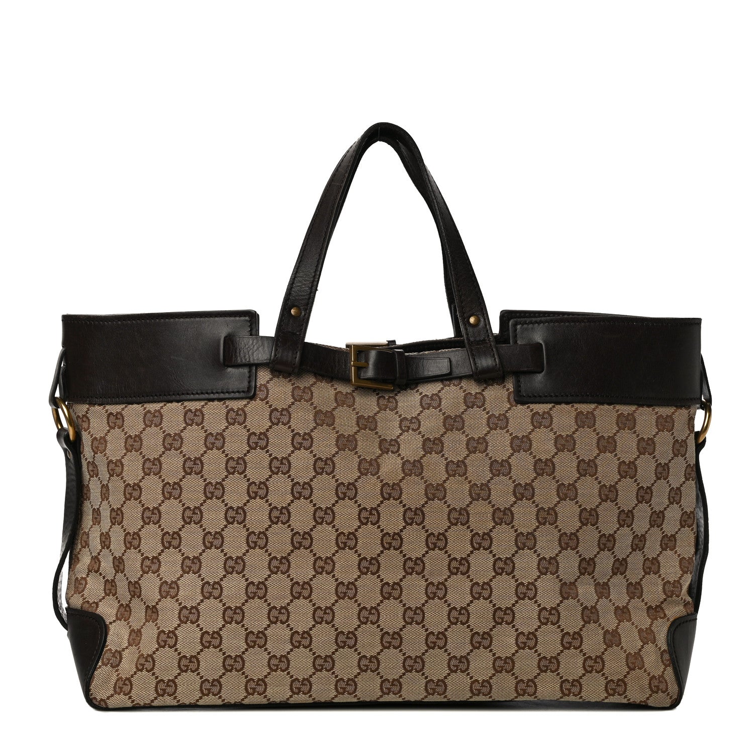 Gucci Monogram Tote Brown 1 of 21
