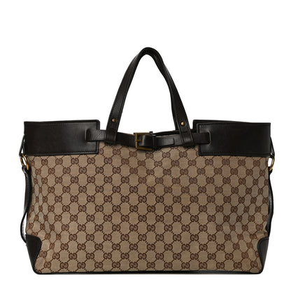 Gucci Monogram Tote Brown 1 of 21