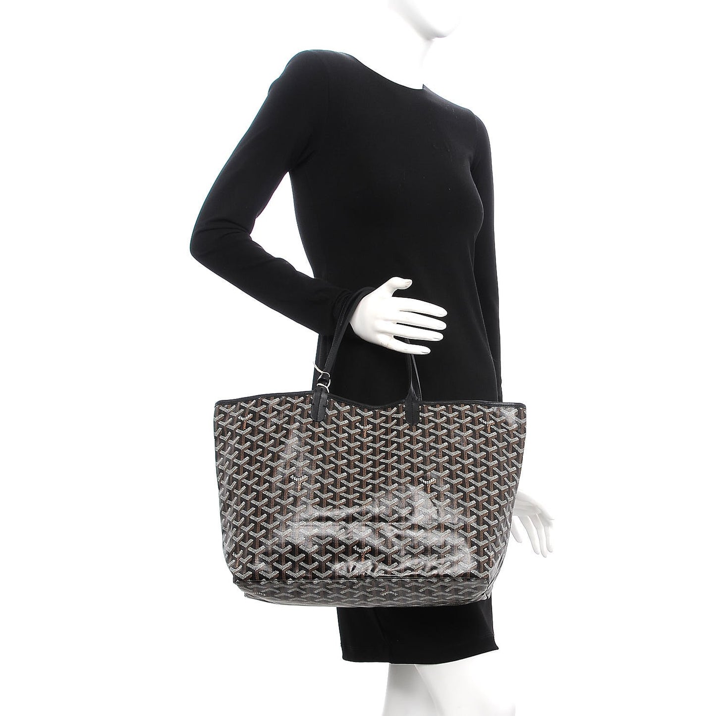 Goyardine Saint Louis PM Black