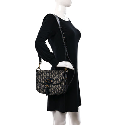 Christian Dior Oblique Medium Bobby Flap Blue 2 of 10