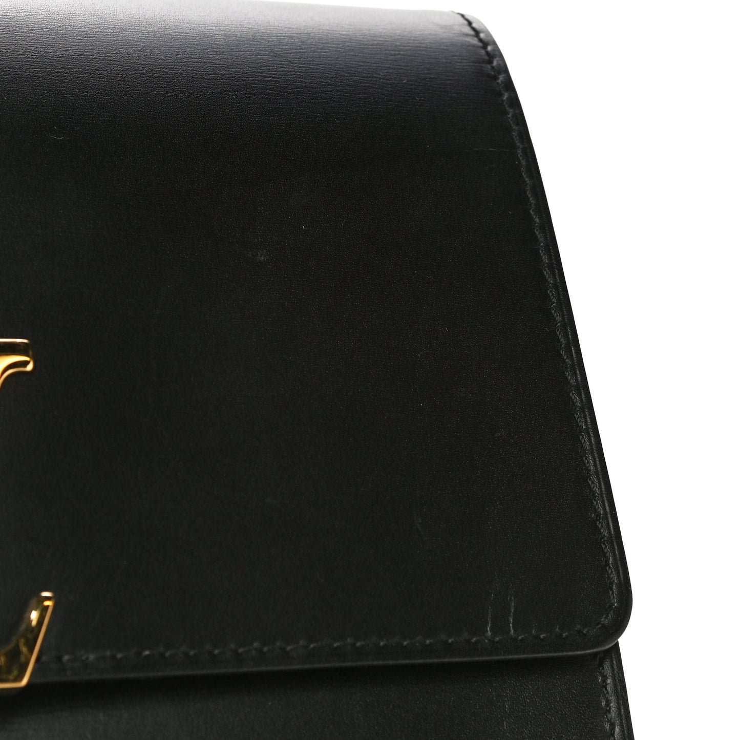 Calfskin Chain Louise GM NM Black
