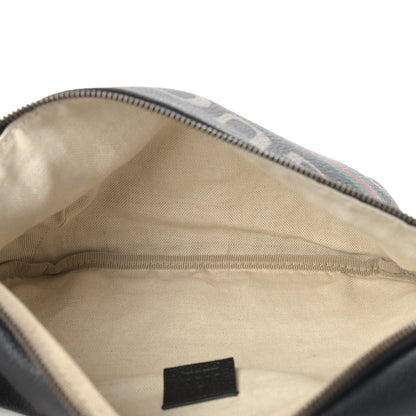 Gucci Grained Calfskin Logo Belt Bag Black 4 of 9