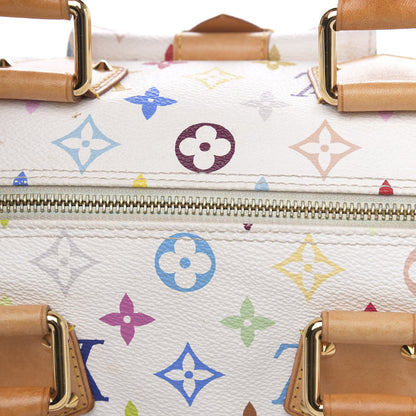 Louis Vuitton Monogram Multicolor Speedy 30 White 10 of 15