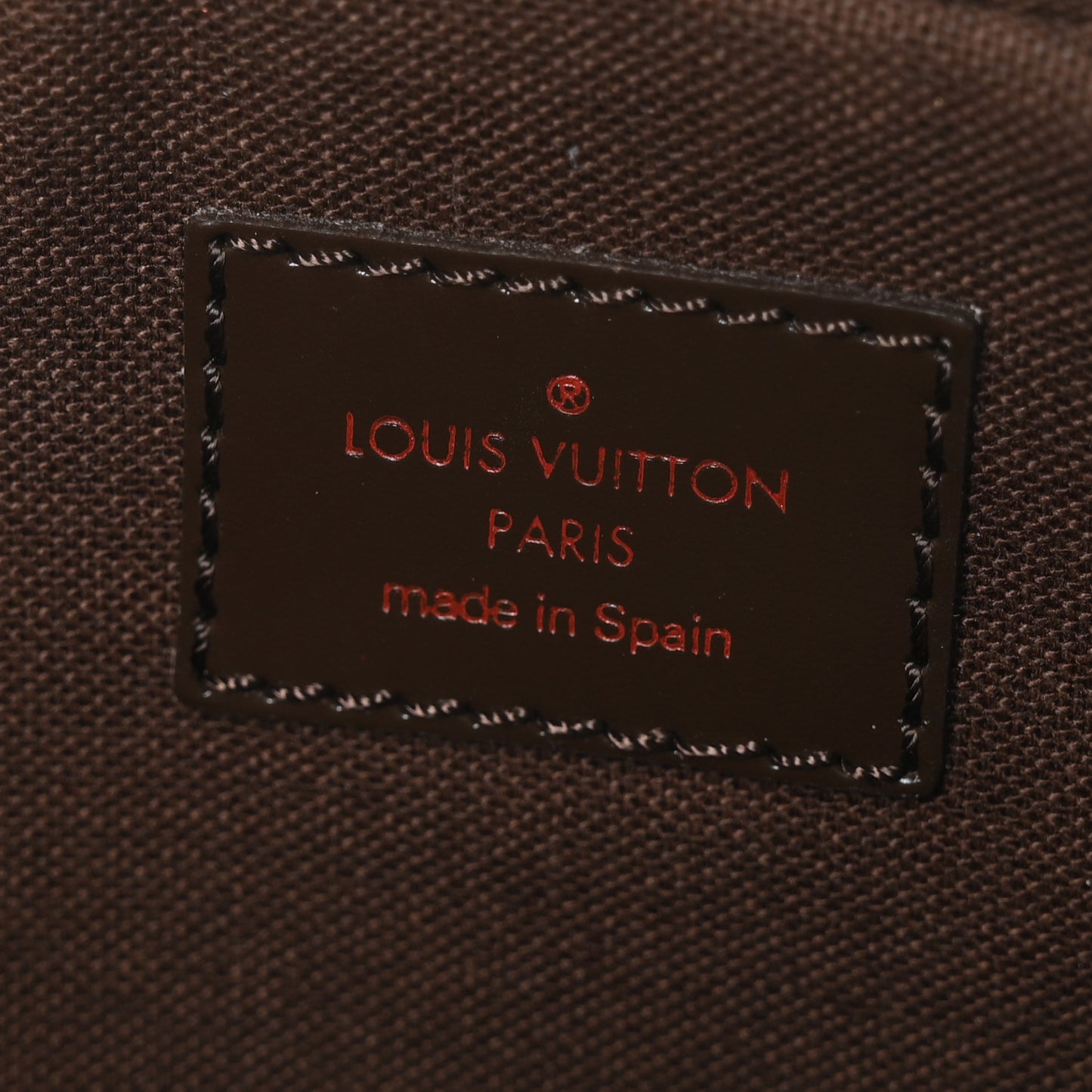 Damier Ebene Brooklyn Bum Bag