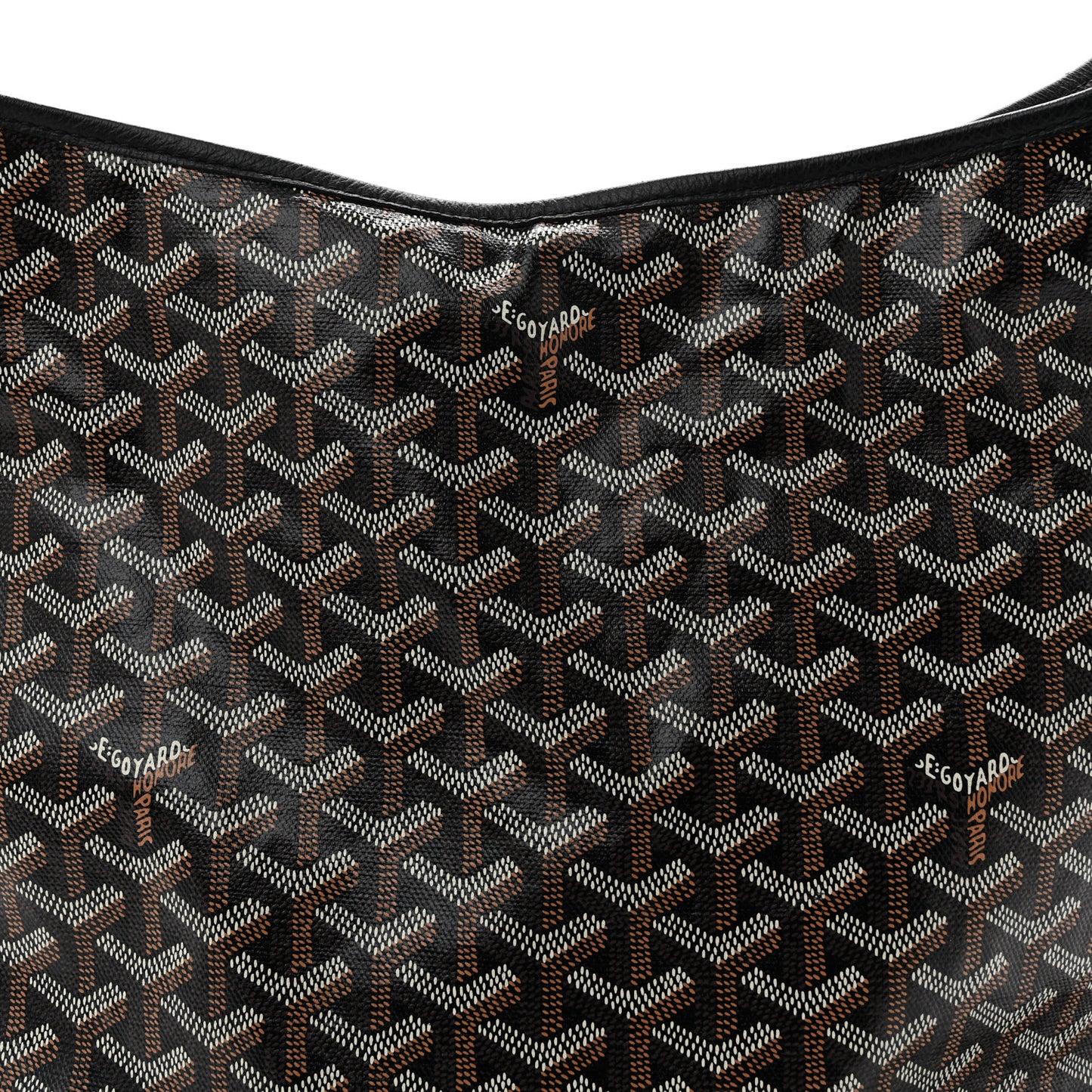 Goyardine Boheme Hobo Black